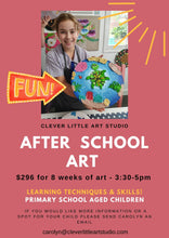 Load image into Gallery viewer, After School Art Sessions - Primary School Aged