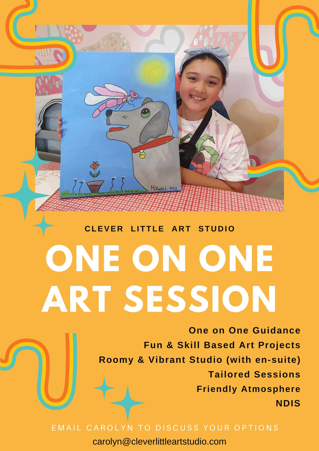One on One Art Session - Child or Adult