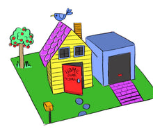 Load image into Gallery viewer, MINI HOUSE &amp; GARAGE SCULPTURE - Wednesday 8th July - 9am to 11am (kids and teens)