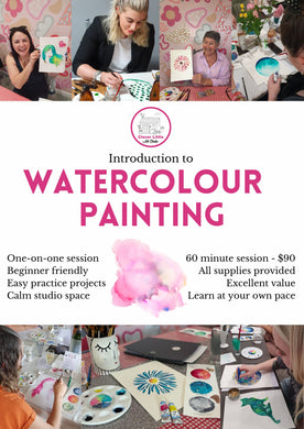Introduction to Watercolour Painting - One on one session