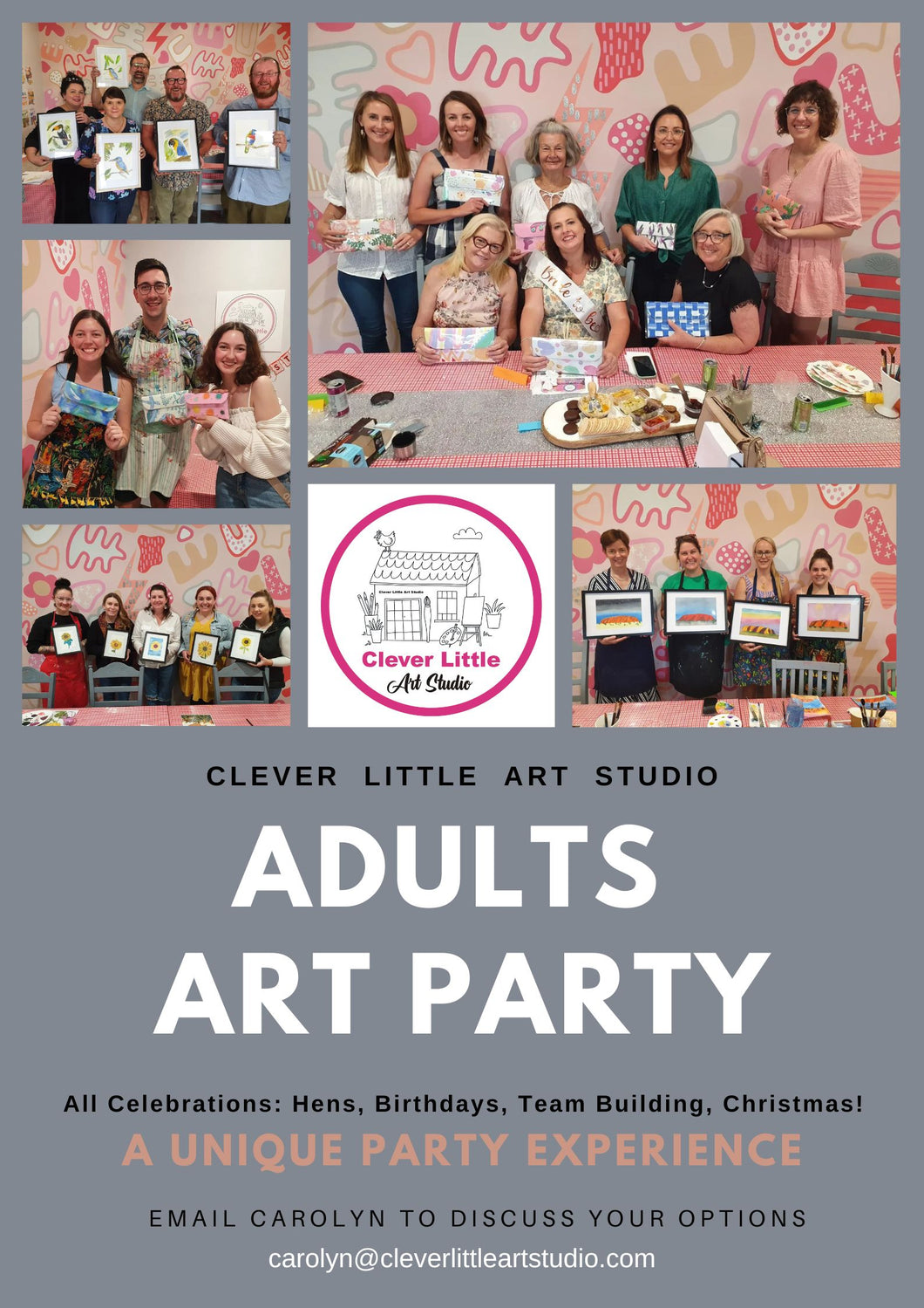 Art Party - ADULTS - Deposit $100