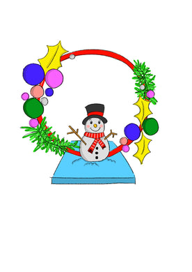 SNOWMAN WREATH - Thursday 18th December - 9am to 11am (Primary School Aged)